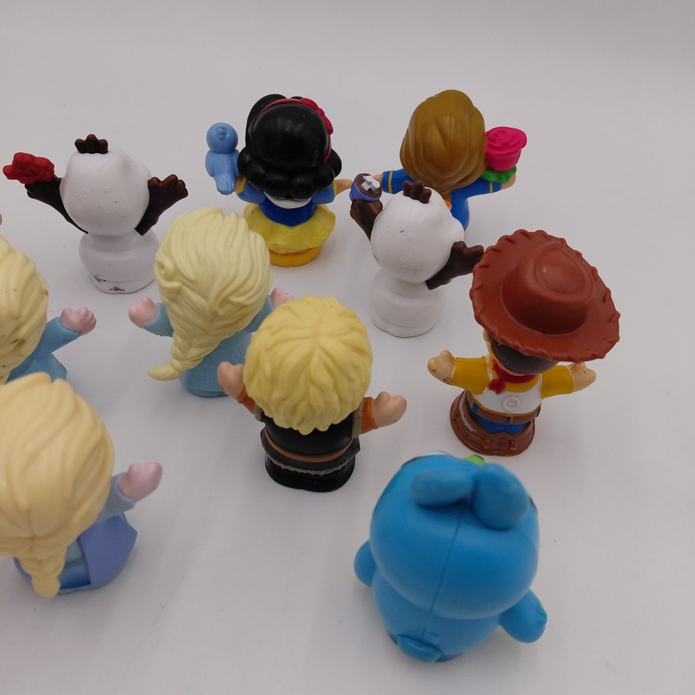 Mixed lot 13 Fisher Price Little People Disney Frozen Toy Story Princess Figures - Picture 7 of 8